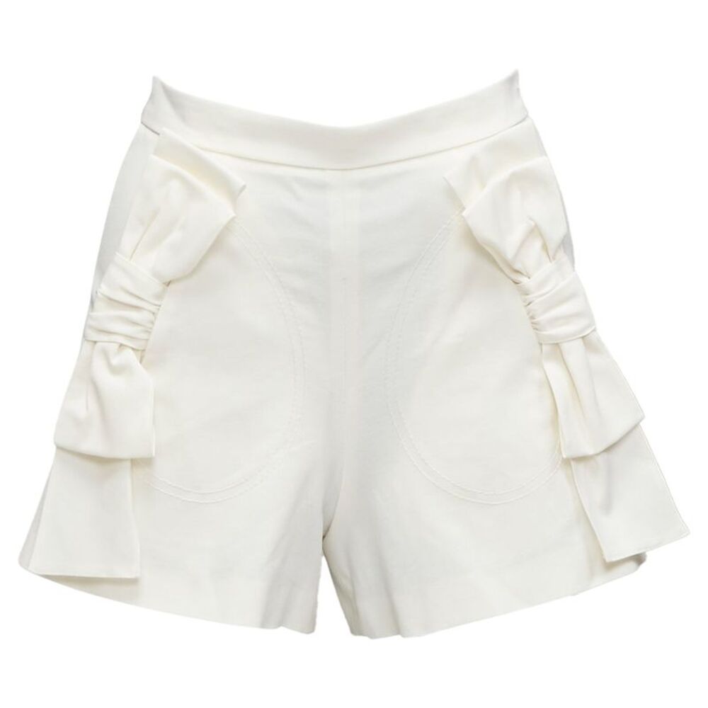 Red Valentino Ribbon Bow Wide Shorts